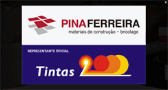 Desktop Screenshot of pinaferreira.pt